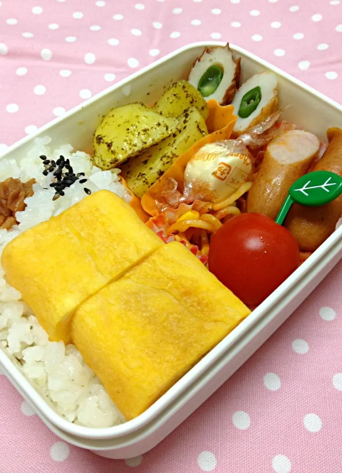 Snapdishの料理写真:１０/２４（木）のＪＫ弁当  🍱|kokoさん