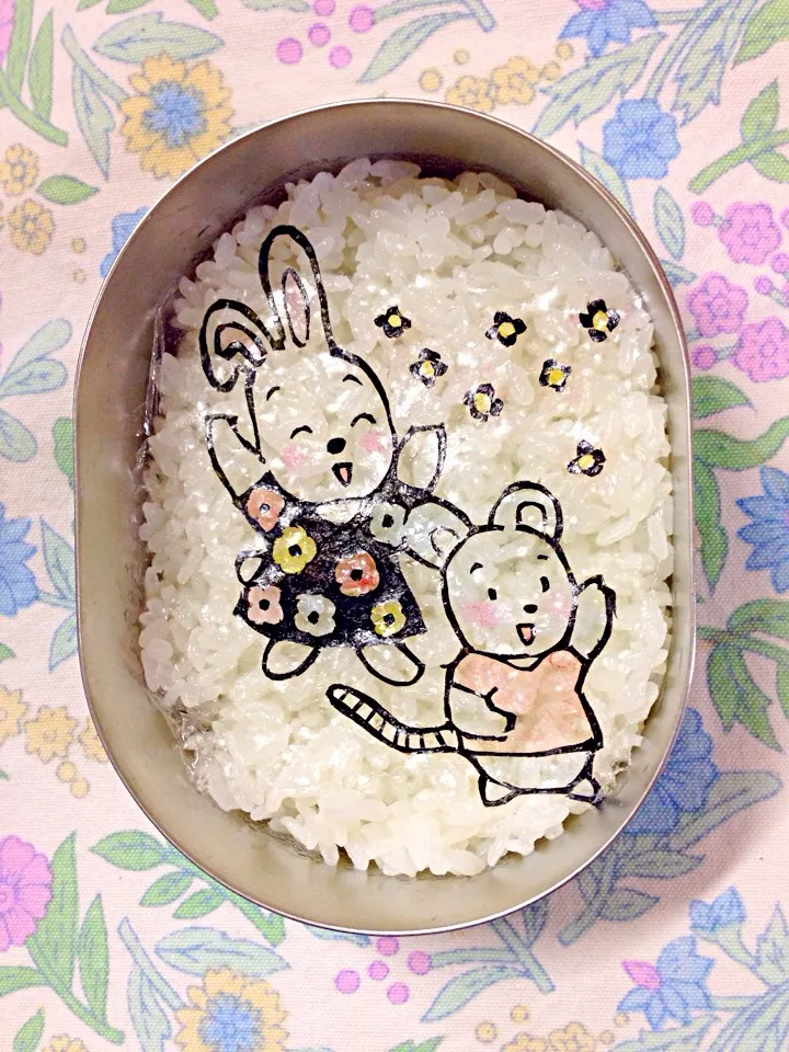 絵本の日  お弁当|富士子🍒🐰🍓さん