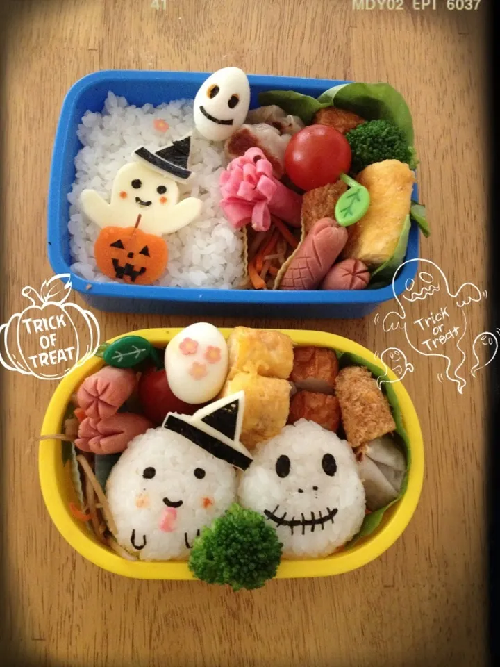 ハロウィンおばけ弁当|ひみえさん