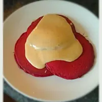 Red Velvet Pancakes w/Pumpkin Cream Cheese Sauce|Jessica Ann McCloudさん