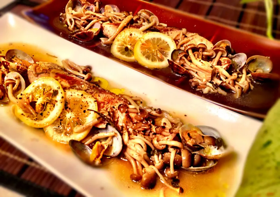 Tomato-less yellowtail acqua pazza|Kirk Awiamさん