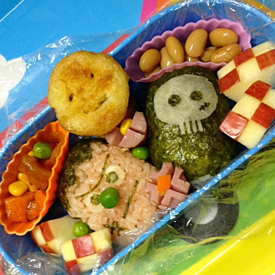 再びハロウィン弁当(´ ω。 `)|ふくろう女子さん