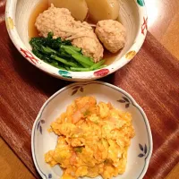 Snapdishの料理写真:鷄つくねとかぶの煮物|yumikoさん