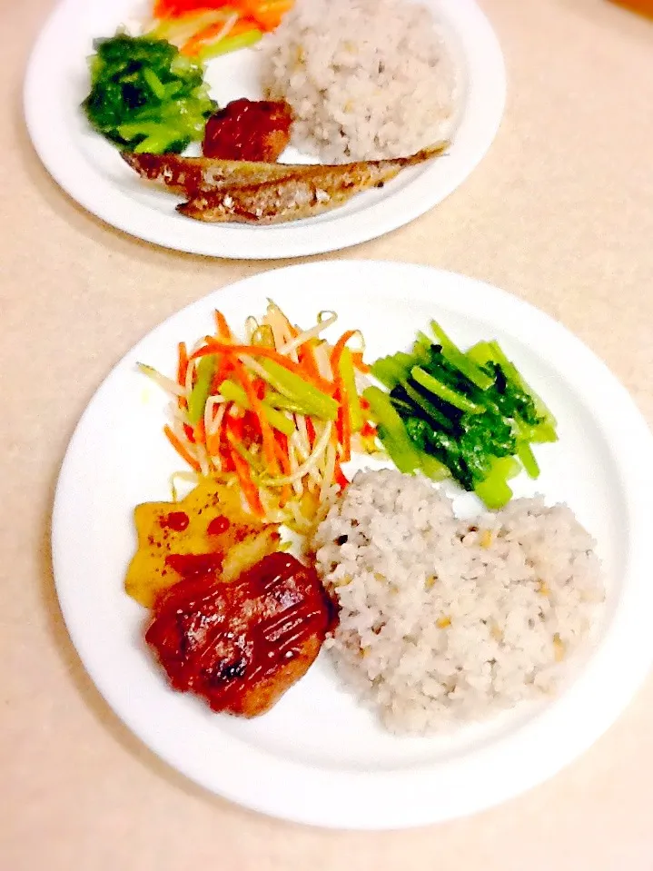 晩ご飯プレート💗|さとう かおりさん