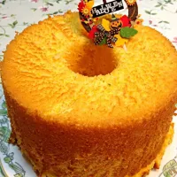 かぼちゃのシフォンケーキ🎃