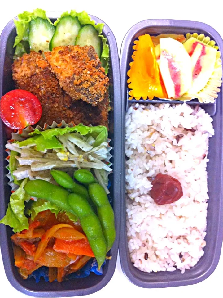 Snapdishの料理写真:お弁当 2013/10/25|moyukitaさん