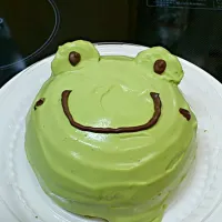 カエルくんケーキ|okomekomekoさん