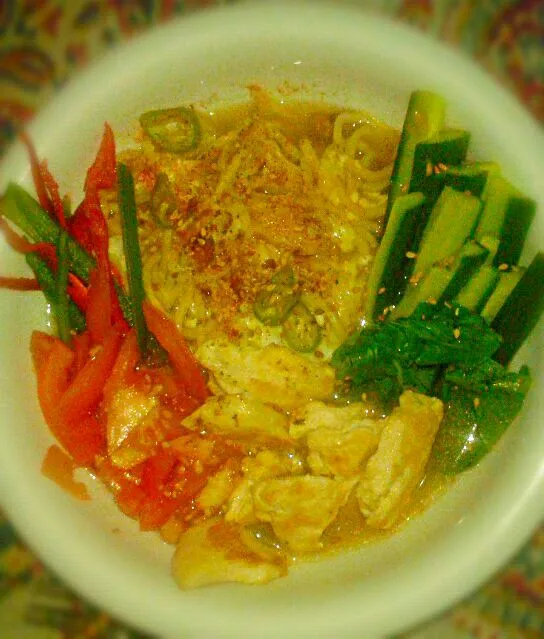 chicken and noodles with veggies|Rea Suu 레수さん