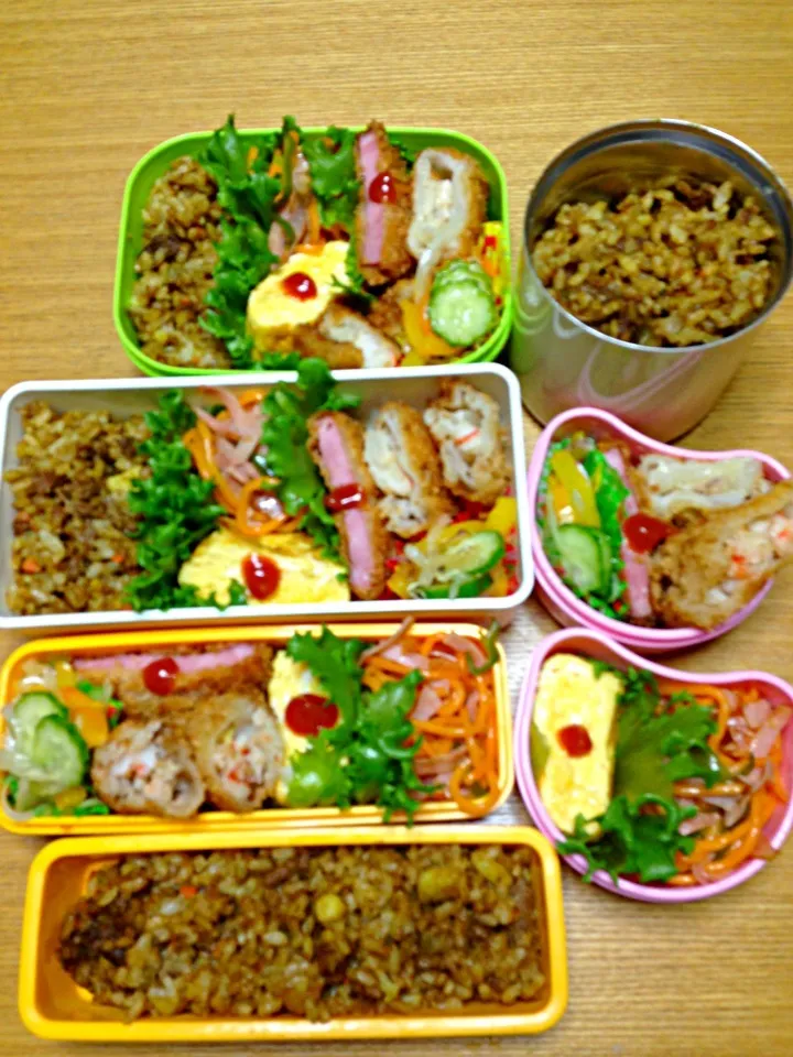 １０月２５日４人弁当|川上千尋さん