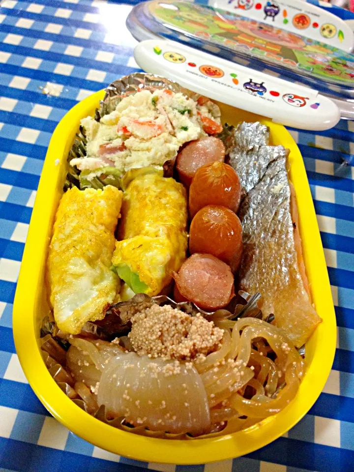 本日の勇気りんりん弁当(^O^)／|ハルさん