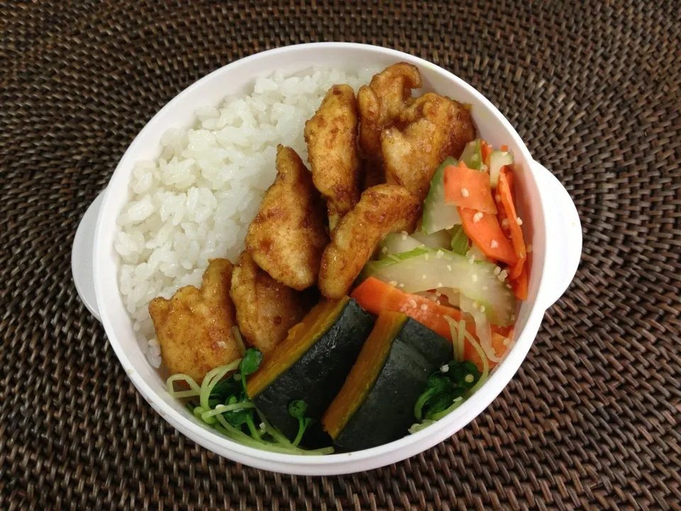 鶏のカレーしょう油焼き弁当|*なおみん*さん