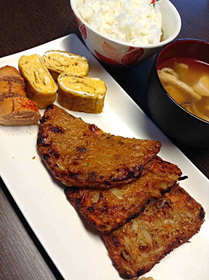 薩摩揚げ定食|伊藤邦江さん