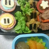 mario flower bento(*^▽^)/★*☆♪|tina iidaさん