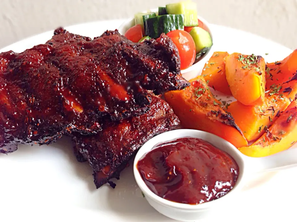 Roasted Baby Back Ribs & Pumpkin|Misstyさん