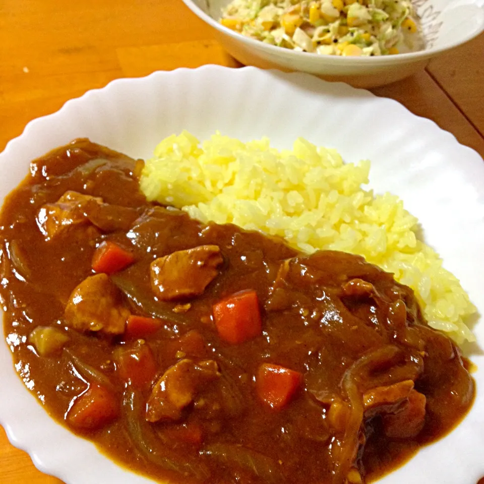 Snapdishの料理写真:チキンカレー|カウンター嬢さん