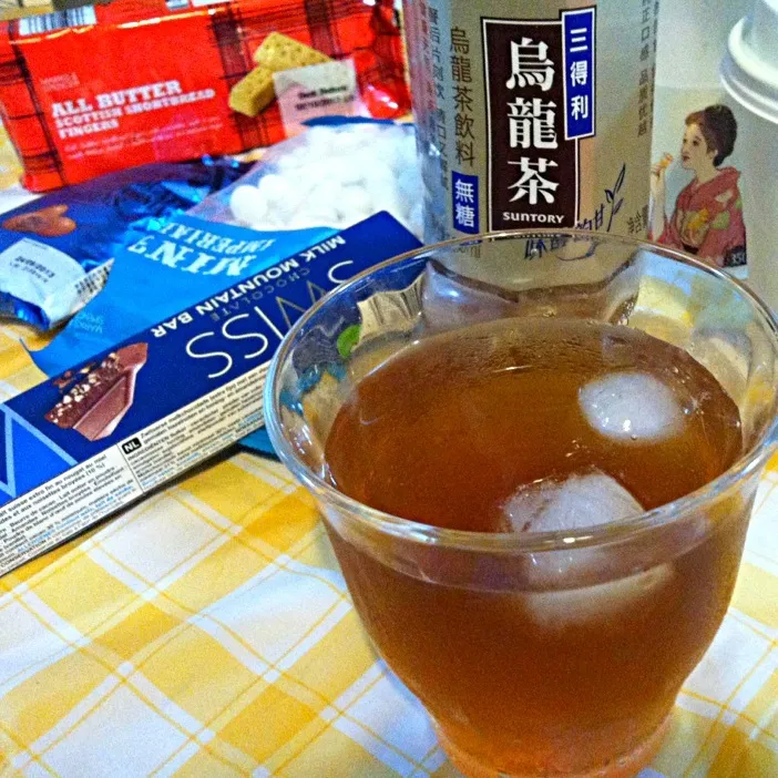 Snapdishの料理写真:烏龍茶梅酒|Janeさん