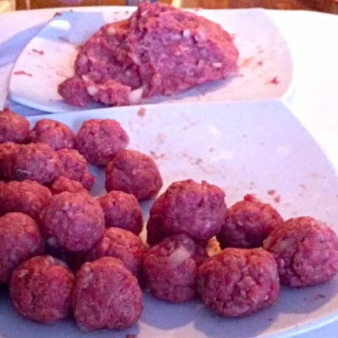 NZ Beef meatballs|@projecthoneypotさん