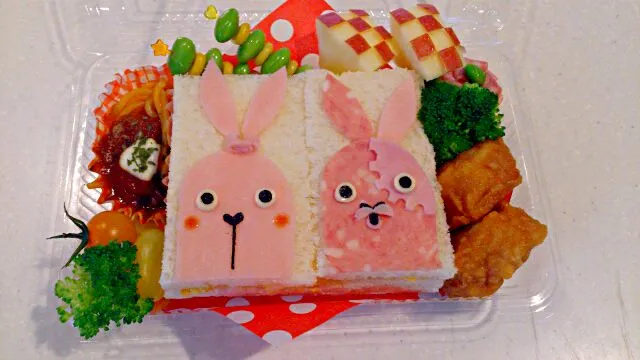 ウサビッチのタマゴサンド弁当☆|☆chico☆さん