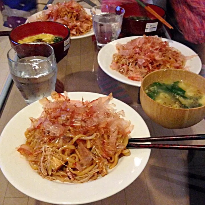 Snapdishの料理写真:焼きうどん〜|Nozomi Oganeさん