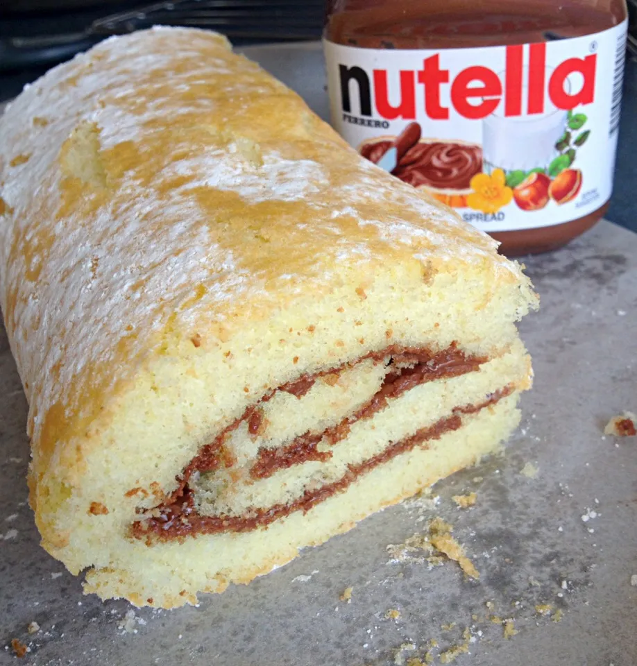 nutella swiss roll|Angie Yapさん