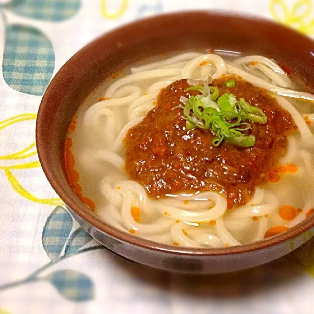 Snapdishの料理写真:鳥だしカレーうどん|美也子さん