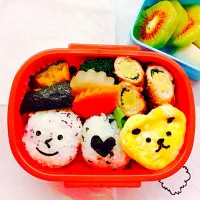 Snapdishの料理写真:幼稚園おべんと|suzugakkinさん