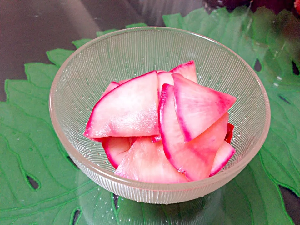 赤かぶの甘酢漬|みやさん