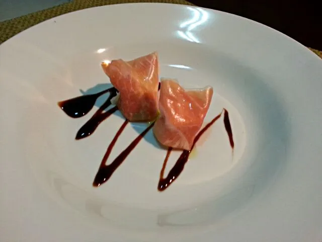 Parma Ham and Cream Bel Paese Cheese with Italian vinegar|鄭文達さん