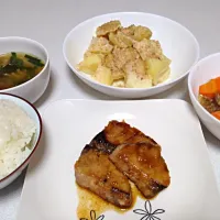 ぶりの照り焼き 冬瓜あんかけ|いちごさん