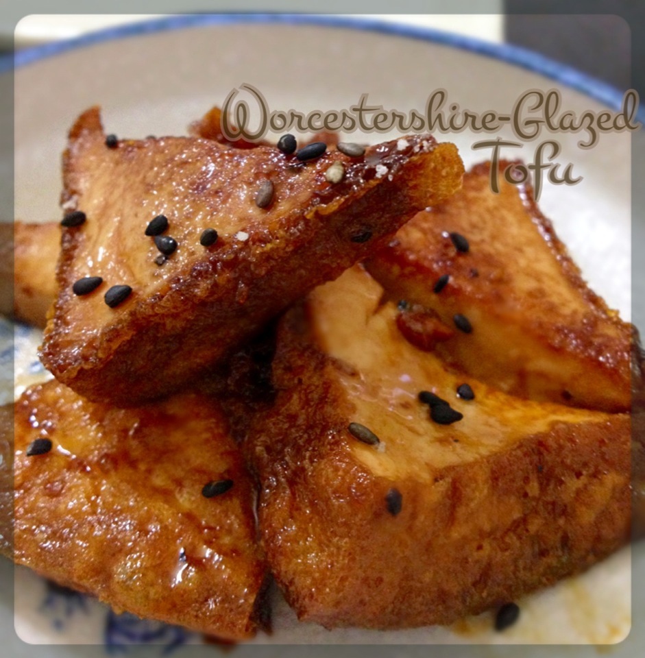 Worcester Sauce Glazed Tofu/Nyam 照ちゃん SnapDish[スナップディッシュ] (IDqPHjba)
