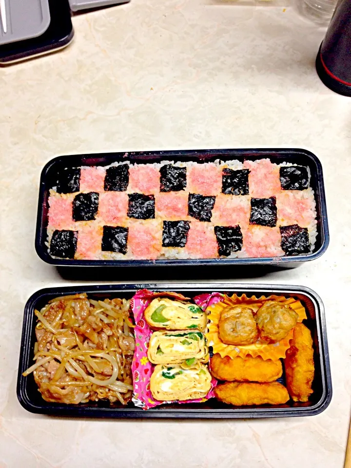 Snapdishの料理写真:旦那お弁当|みちこさん