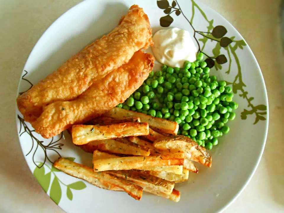 Fish 'n chips|Fe's kitchenさん