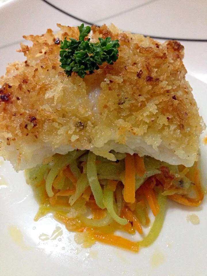 bake parmesan crusted fishfillet|josielyn bolisayさん