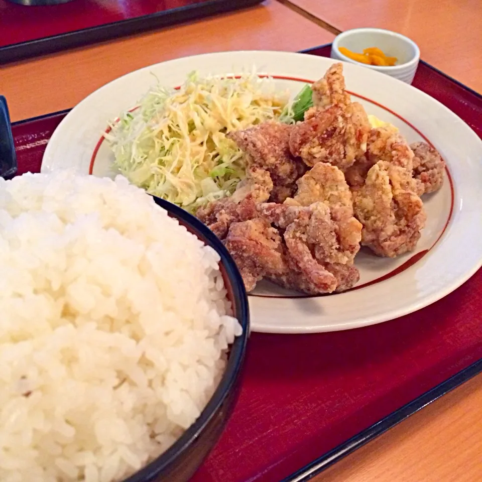 からあげ食べ放題定食！|shuさん