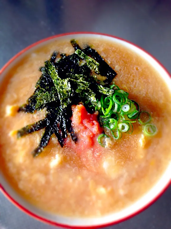 柚子明太のふわとろあんかけ玉子とじうどん|momaさん