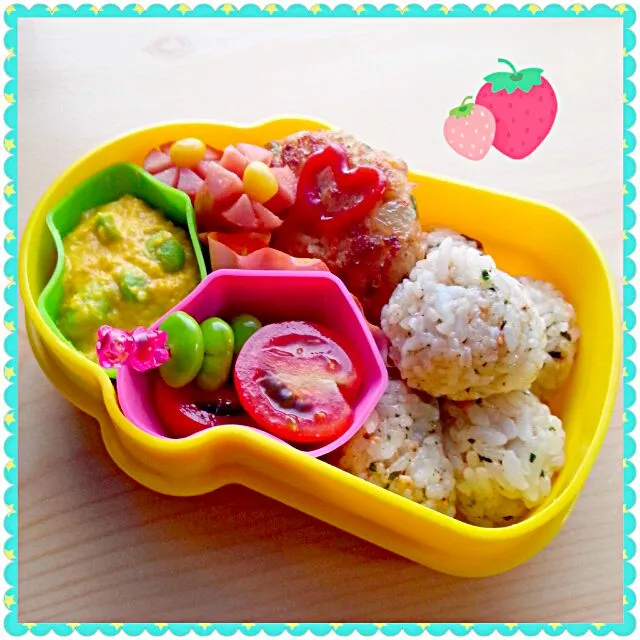 １歳児の休日保育園のお弁当  ♡|Hiroさん