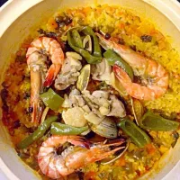 Snapdishの料理写真:Homemade SEAFOOD PAELLA|Shirley Frando Custodioさん