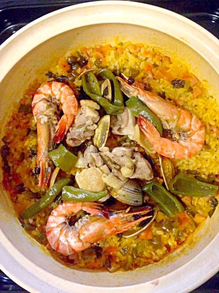 Homemade SEAFOOD PAELLA|Shirley Frando Custodioさん