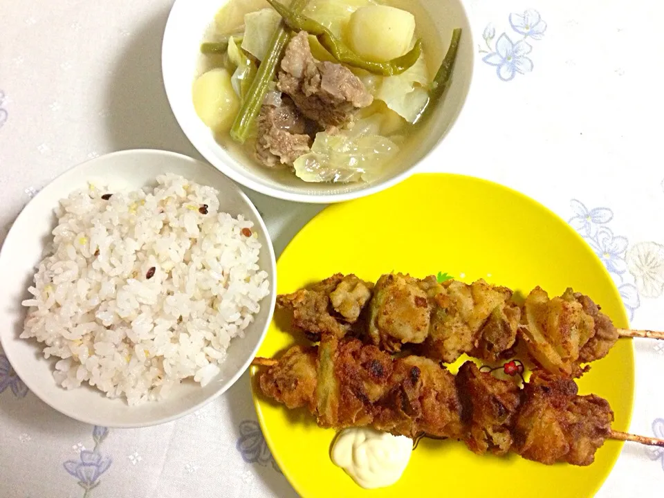 Snapdishの料理写真:Tonight's Dinner|Tito Jickain Recososa Jrさん