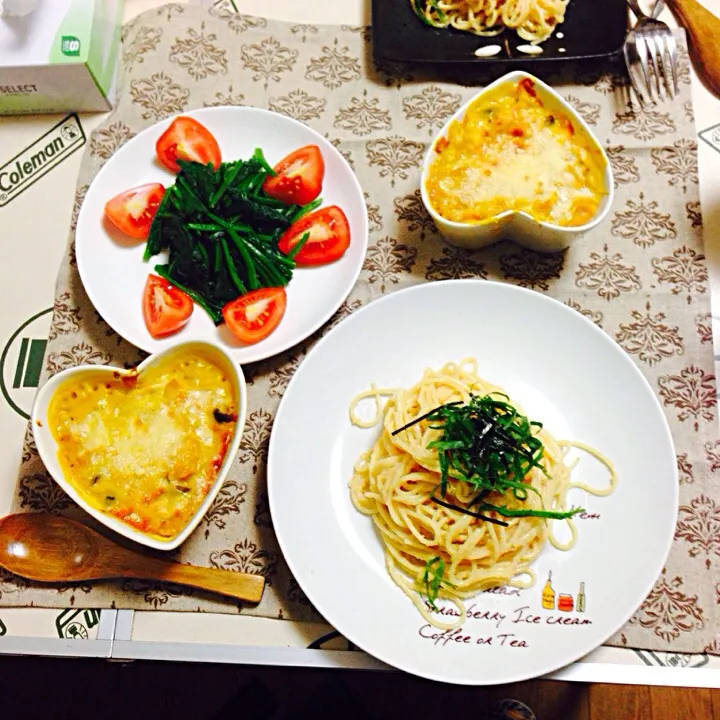 明太子パスタ|sariinyaさん