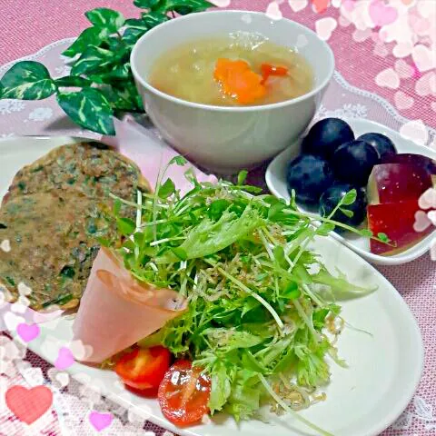 Snapdishの料理写真:１０/２８月曜　朝ごはん(^ー^)|うめぽんさん