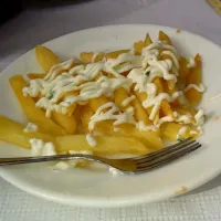 Chips with alioli sauce|olivia blackhallさん