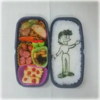 Snapdishの料理写真:旦那弁当！スネオのママ！|icoryさん