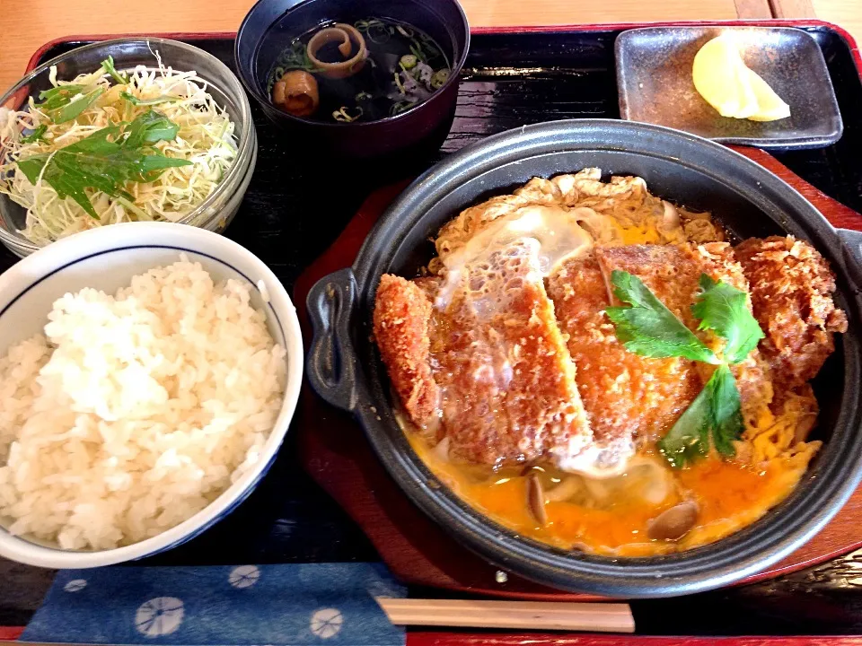 みぞれかつ鍋定食|takuさん