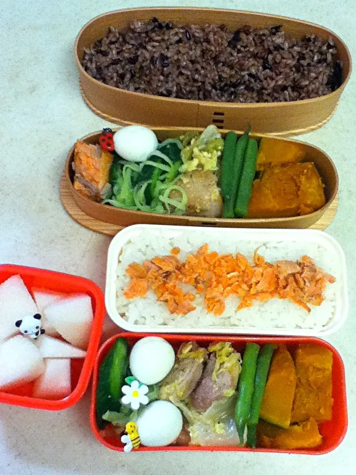 Today's lunch box. 久しぶりにJK弁当作った〜|hoppycowさん