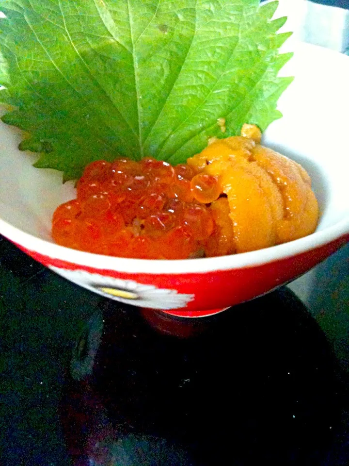 salmon roe & sea urchin|zer0さん