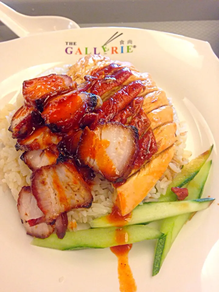 Chicken Rice with Char Siew|Jaronさん