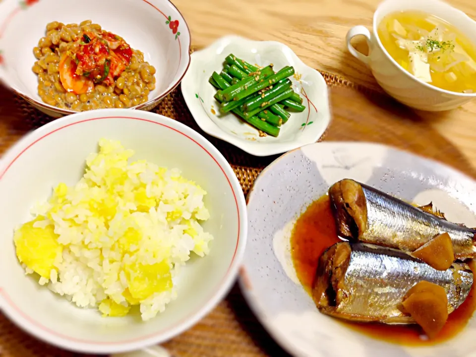 さつまいもご飯|ゆきぼぅさん