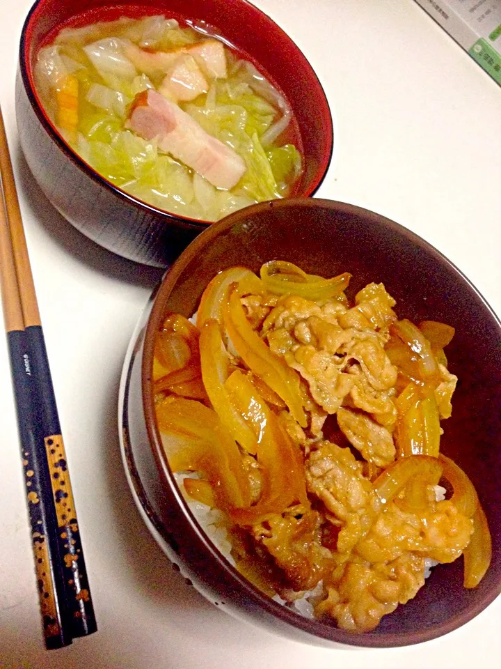 彼氏ご飯！ 生姜焼き丼|きこさん