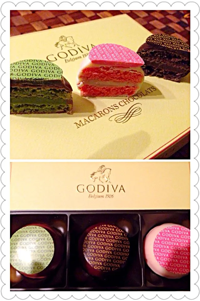 Snapdishの料理写真:Macarons chocolats💝|🌈Ami🍻さん